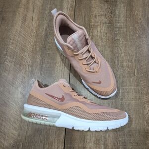 Nike Women’s Air Max Sequent 4.5 Running Shoes Rose Gold / Dusty Peach Colorway